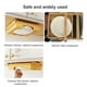 thumbnail image 5 of Bandeja de papel desechable para colgar en la cocina, dispensador de bandeja para pasteles, estante de almacenamiento de madera maciza, 5 of 5