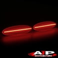 thumbnail image 4 of For 1997-2004 Chevrolet Corvette C5 (2Pcs) Red LED Rear Fender Side Marker Lights Lamps Pair (Smoked Lens) - Chevy Z06 Vette 98 99 00 01 02 03, 4 of 5