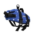thumbnail image 3 of Seachoice Dog Life Vest, Adjustable Life Jacket For Dogs, w/ Grab Handle, Blue Polka Dot, Size XXS, Up to 6 Lbs., 3 of 7
