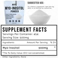 thumbnail image 2 of WHYZ Myo Inositol Powder Supplement, Supports Mood, Hormonal Balance & Women’s Health,  8 oz 454 Servings, 2 of 14