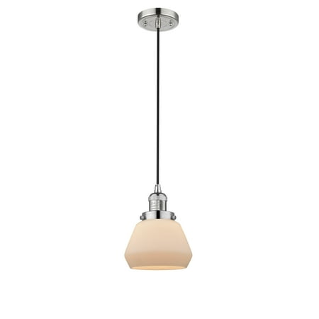 

Innovations Lighting 201C Fulton Fulton 7 Wide Mini Pendant - White