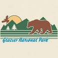 thumbnail image 3 of CafePress - Glacier National Park Light T Shirt - Men's Classic Graphic T-Shirt, 3 of 4