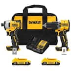 20-Volt MAX Lithium-Ion Cordless 2-Tool Combo Kit with (2) 2.0Ah Batteries, Charger and Bag