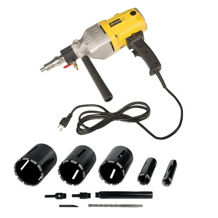 - Steel Dragon Tools® 85D with 1.5in. 2in. 4in. 4.5in. 5in. Dry Diamond Core Drill Bits