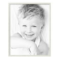 thumbnail image 2 of ArtToFrames 22" x 28" White Square Star Emboss Picture Frame, 22x28 inch White Wood Poster Frame (WOM-5125), 4 Pack, 2 of 6