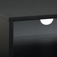 thumbnail image 3 of CorLiving Hollywood 3-Shelf Engineered Wood TV Stand for TVs up to 85" in Black, 3 of 9