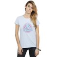 thumbnail image 2 of Harry Potter Womens Neon Deathly Hallows Cotton T-Shirt, 2 of 5