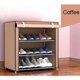 thumbnail image 4 of Zapatero de almacenamiento de tela no tejida, organizador de armario de pasillo, soporte de 4/5/6/8/9 capas, montaje de zapatos, estante de bricolaje, muebles para el hogar, 4 of 4