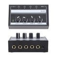 thumbnail image 4 of NFTIGB 4 Channel Sound Mixer Ultra Low Noise Professional Monitor Headphone Amplifier for Studio Bar Party Stage Performance Equipment (UK Plug) 5.91 inches / 15.0 cm, 4 of 9