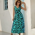 thumbnail image 2 of Animal Print Patterns Pattern Design Sleeveless Dress Summer Clothes for Women Women's Clothing 2025, 2 of 7
