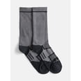 thumbnail image 2 of Wrangler Men's Comfort Compression Crew Socks, 3-Pack, Size 6-12, 2 of 8