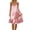 Pink, variant on Posijego Women's Satin Nightgowns Sleeveless Nightdresses Camisole Dresses Ruffled Pajama Dresses Sleepwear Loungewear