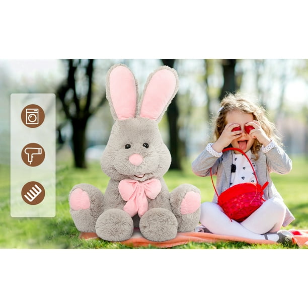 Déguisement peluche de lapin de Pâques - Méga Fête