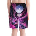 thumbnail image 5 of Boys Jujutsu Anime Kaise Beach Shorts Swim Trunks Swim Shorts Quick Dry Pool Suit Swimwear For Kids Youth, 5 of 8