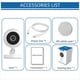 thumbnail image 3 of Cámara IP de vigilancia Mini monitor de bebé de seguridad Cámaras interiores Wifi Cámara, 3 of 9