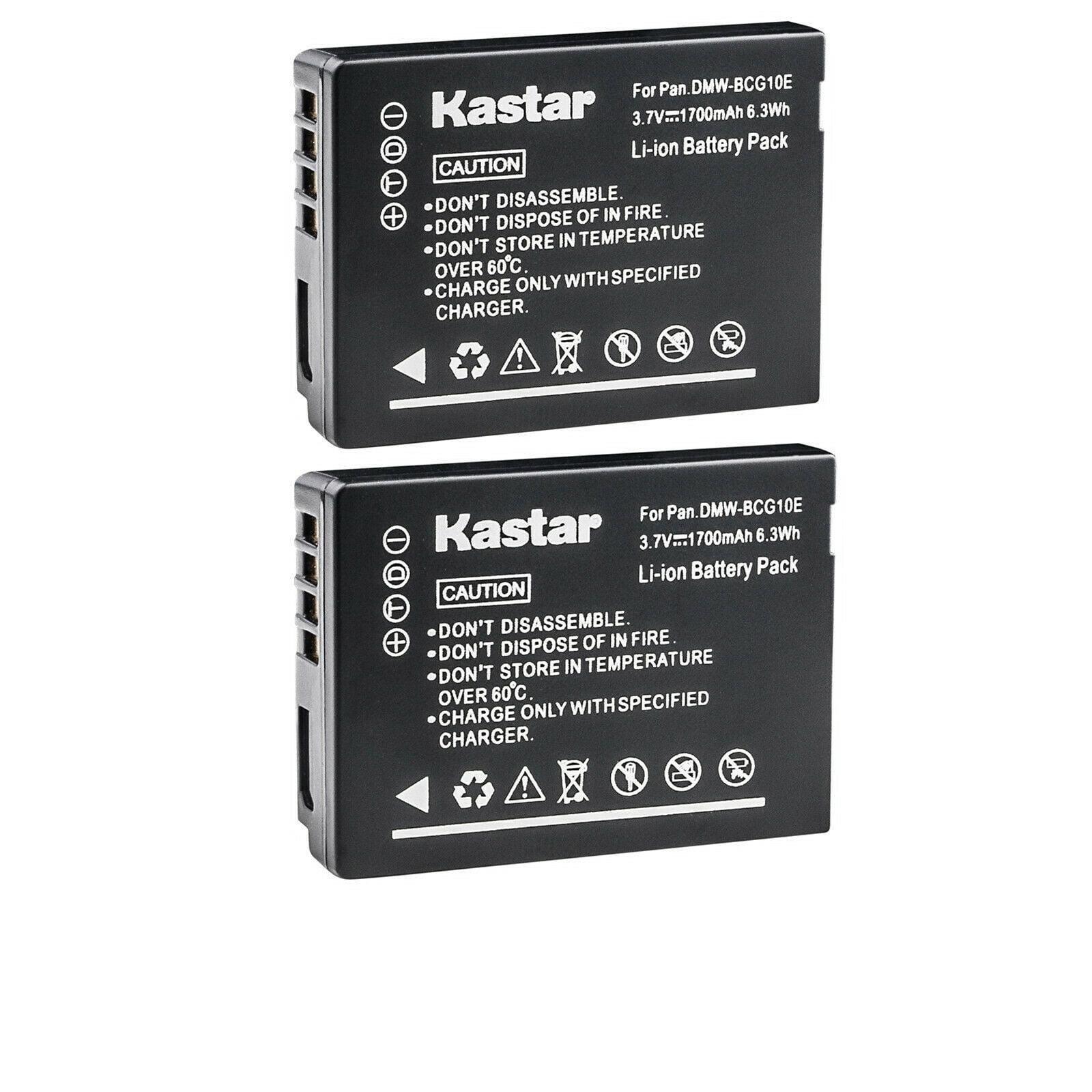 Kastar 1-Pack DMW-BCG10 Battery Replacement for Panasonic Lumix DMC-ZX1, Lumix DMC-ZX3, Lumix DMC-3D1, Lumix DMC-TZ6, Lumix Lumix DMC-TZ8, Lumix DMC-TZ9, Lumix DMC-TZ10, Lumix DMC-TZ18 Camera - Walmart.com