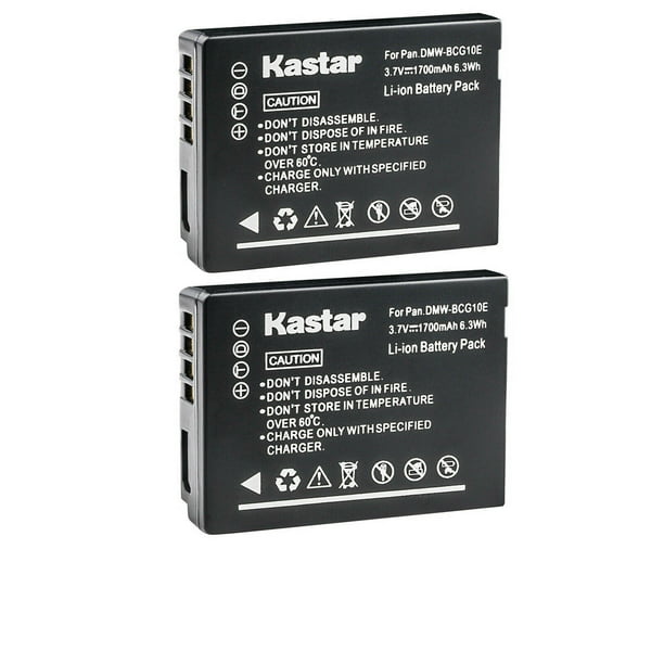 Heerlijk Abstractie Verkeerd Kastar 2-Pack DMW-BCG10 Battery Replacement for Panasonic Lumix DMC-TZ19, Lumix  DMC-TZ20, Lumix DMC-TZ22, Lumix DMC-TZ25, Lumix DMC-TZ27, Lumix DMC-TZ30, Lumix  DMC-TZ31, Lumix DMC-TZ35 Camera - Walmart.com