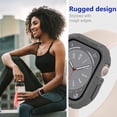 thumbnail image 4 of Elegant Choise Case for Apple Watch Series 8/7/6/5/4/SE 2 40/41mm Frame Hard PC Cover, Gray, 4 of 12