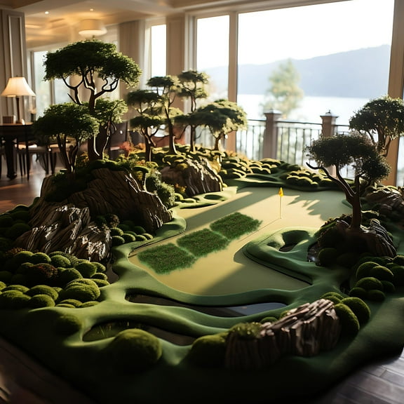 MEIBUTYUP Plant Model Miniature Plants Rosy 1Set for Hobbyists Home Decor