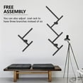 thumbnail image 2 of Livoccur Coat Rack, Wall Mounted Coat Rack, Modern Vertical Coat Rack with 6 Hooks for Coat, Towel, Bag, Caps, Organized and Storage in Living Room, Bedroom, Entryway, 2 of 7