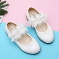 thumbnail image 5 of NOKIO Little Girls' Platform Flats Kids Ballet Slippers Kids Leather Loafers Children'S Loafers Autumn Children Shoes Flower Single Shoes Korean Children Dance Shoes Princess Shoes Leather Shoes, 5 of 6