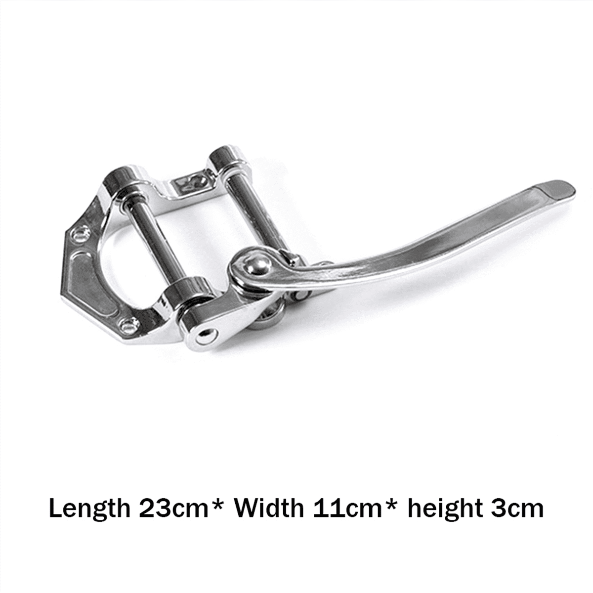 Guitar Tremolo Vibrato Bridge Tailpiece Archtop Compatible with ES335 LP Electric Guitar Universal (Silver)