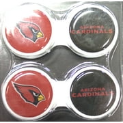 Arizona Cardinals 2 Pack Contact Lens Case