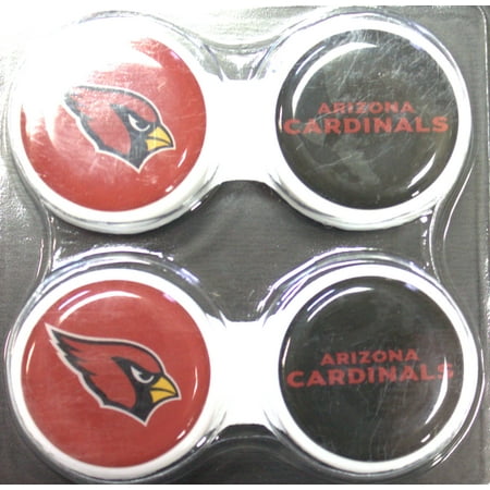 Arizona Cardinals 2 Pack Contact Lens Case