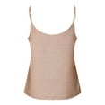 thumbnail image 3 of KaLI_store Workout Tank Tops for Women Women's V Neck Spaghetti Strap Tank Tops Casual Sleeveless Loose Striped Camisole Rose Gold,XXL, 3 of 5