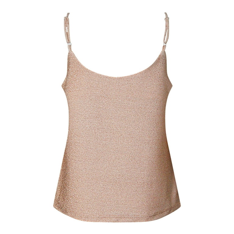 JDEFEG Biker Crop Top Bling Tank Tops for Women Casual Slim JDEFEG Biker Crop Top Bling Tank Tops for Women Casual Slim
