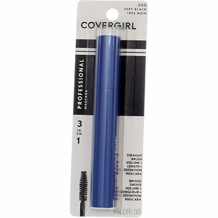 COVERGIRL Professional Mascara Regular Brush Very Black 200 .3 Fl Oz (Pack of 20)