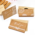thumbnail image 3 of Tarjeta de agradecimiento con encaje, sobres, pegatinas, tarjetas de felicitación navideñas, tarjetas con mensajes, juego de 6, 3 of 4