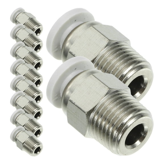 FRCOLOR 10 Pcs Plus 3d Printing Printer Connector Parts Golden