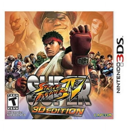 Super Street Fighter IV 3D Edition, Capcom, Nintendo 3DS, [Physical]