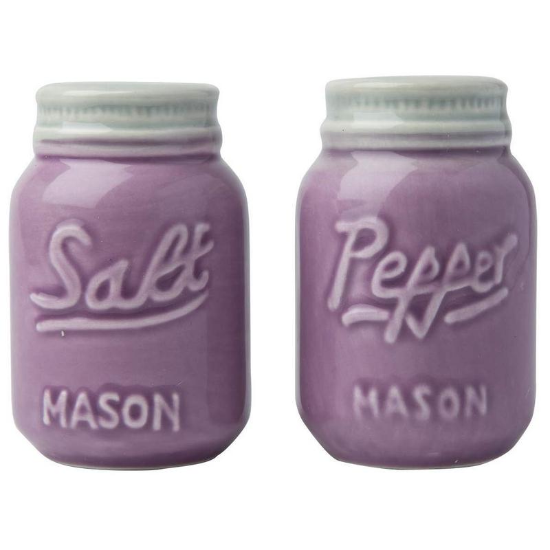 Comfify Vintage Mason Jar Salt Pepper Shakers Adorable