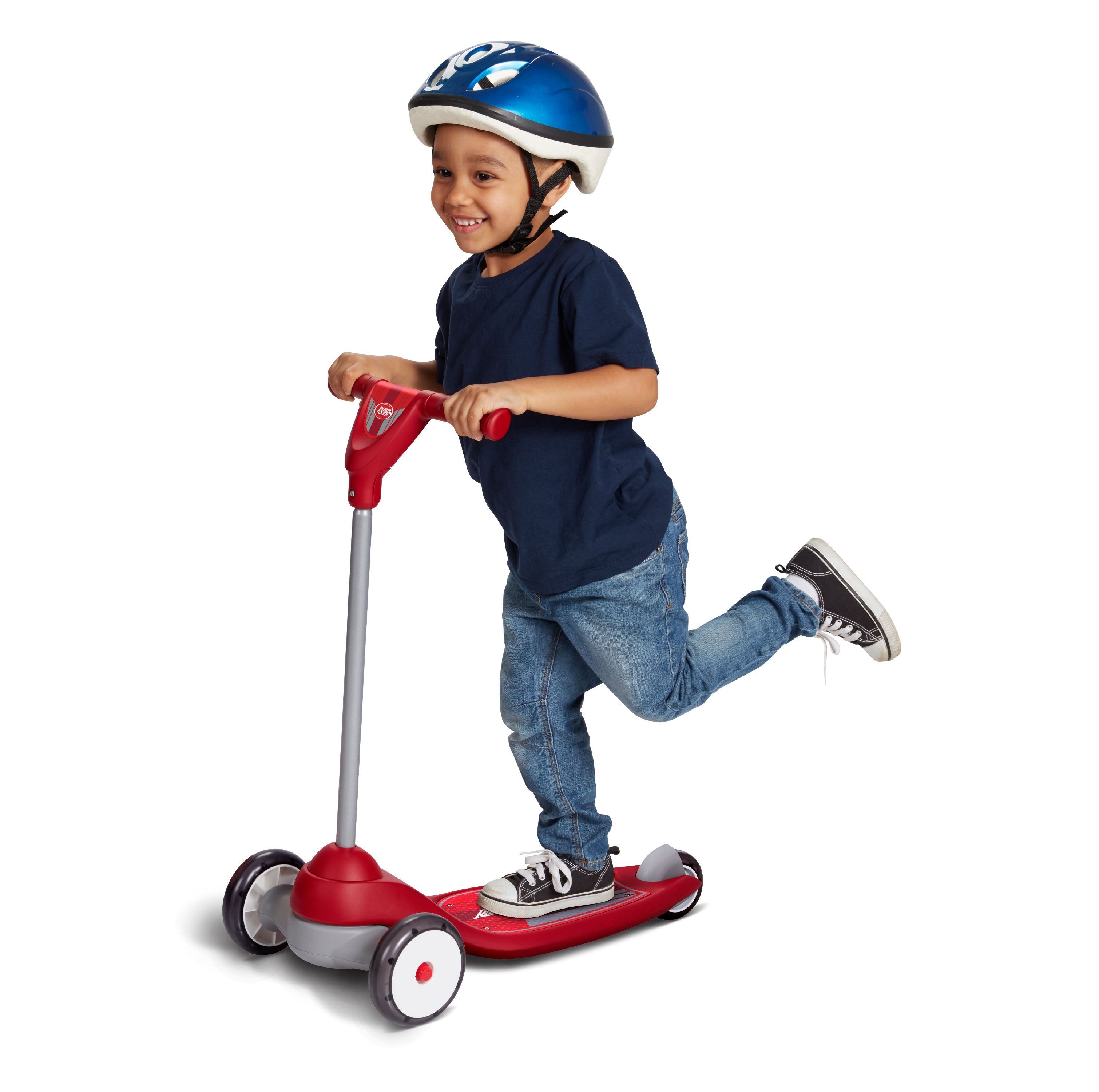 Radio Flyer, My 1st Scooter Sport, Three Wheel Scooter, Red - image 4 of 7