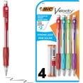 thumbnail image 1 of czcpp-Velocity Strong Lead Mechanical Pencils, With Colourful Barrel, Thick Point (0.9 mm), 4-Count Pack Mechanical Pencils With Erasers and Lead Refills, 1 of 4