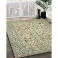thumbnail image 2 of Ahgly Company Indoor Rectangle Traditional Khaki Green Persian Area Rugs, 5' x 7', 2 of 6