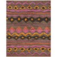 thumbnail image 3 of Safavieh Cedar Brook 5' X 8' Handmade Cotton Pile Rug in Brown, 3 of 6