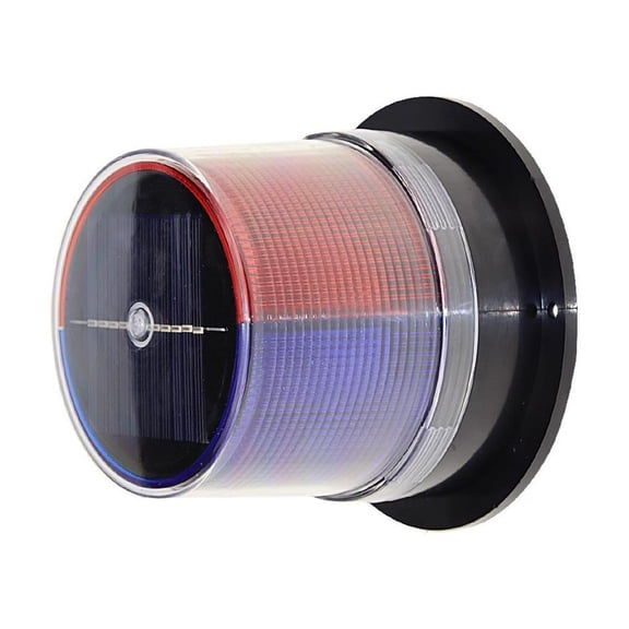 Solar Strobe Warning Safety Flashing Light for Factory Safety Flashing LED Lamp