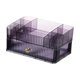 thumbnail image 5 of Organizador de maquillaje de encimera, vitrinas para cosméticos, multifuncional Violeta de 2 niveles, 5 of 9