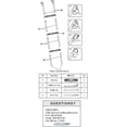 thumbnail image 4 of Trampoline Pro 3-Step Universal Trampoline Ladder with Safety Latch and Tool Free Assembly, 4 of 8
