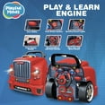 thumbnail image 3 of Playful Minds: Play & Learn Engine - Red - Lights & Sounds Mechanic Toy Truck Repair Kit, Horn, DIY Vehicle Removable Parts, Building Set, Kids 3+, 3 of 9