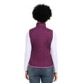thumbnail image 3 of ORORO Women's Quilted Heated Vest with Battery, Lightweight Heated Chevron Quilted Vest (Purple, XL), 3 of 9
