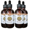 Senna (Senna Alexandrina) Tincture, Organic Dried Leaf Liquid Extract, Fan Xie Ye, Herbal Supplement 4x4 oz
