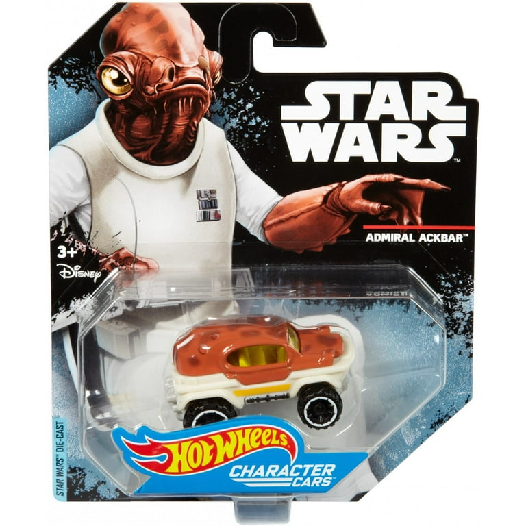Hot Wheels Star Wars Admiral Ackbar Vehicle Walmart