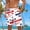 White#1, variant on Viikei Men's Shorts with Elastic Waistband,Men Casual Fashion Print Shorts Pockets Elastic Waist Beach Pants Red XL