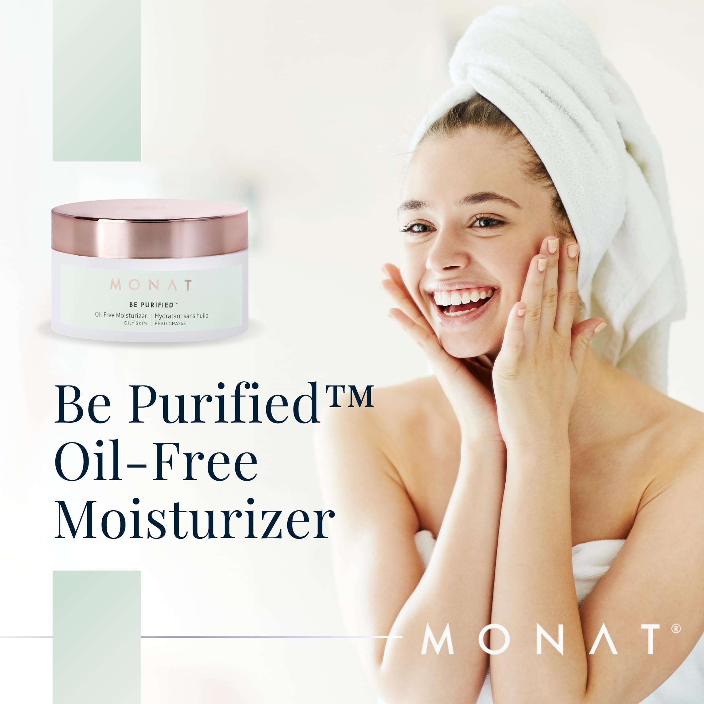 Monat be Purified skin orders care