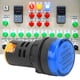 thumbnail image 5 of Luz indicadora de energía, 10 piezas BERM LED Luz de señal de energía Luz indicadora de energía LED Logre más, 5 of 9