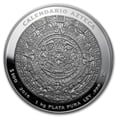 thumbnail image 1 of 2016 Mexico 1 kilo Silver Aztec Calendar (Capsule Only), 1 of 2